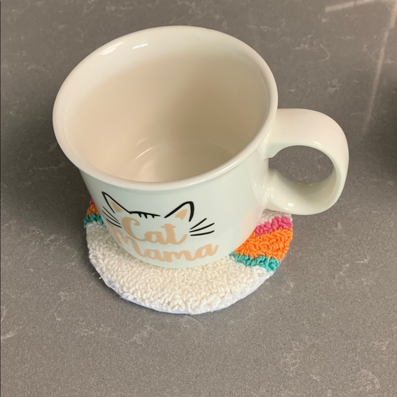 Handmade Mug Rug - Colorful Wave - Picture 2 of 4